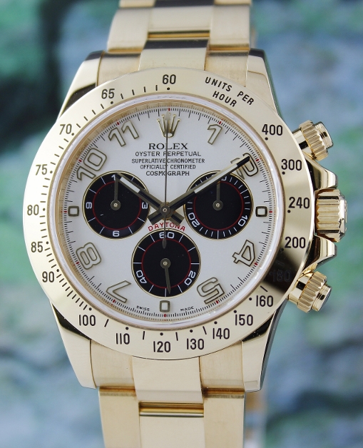 (image for) ROLEX 18K MEN YELLOW GOLD DAYTONA COSMOGRAPH / 116528